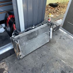 Radiator Fan And Condenser