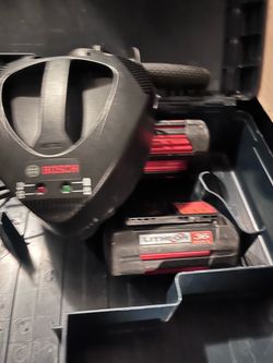 Bosch 36 v batteries and charger