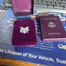 America Eagle One Ounce Proof Silver Bullion Coin 1988