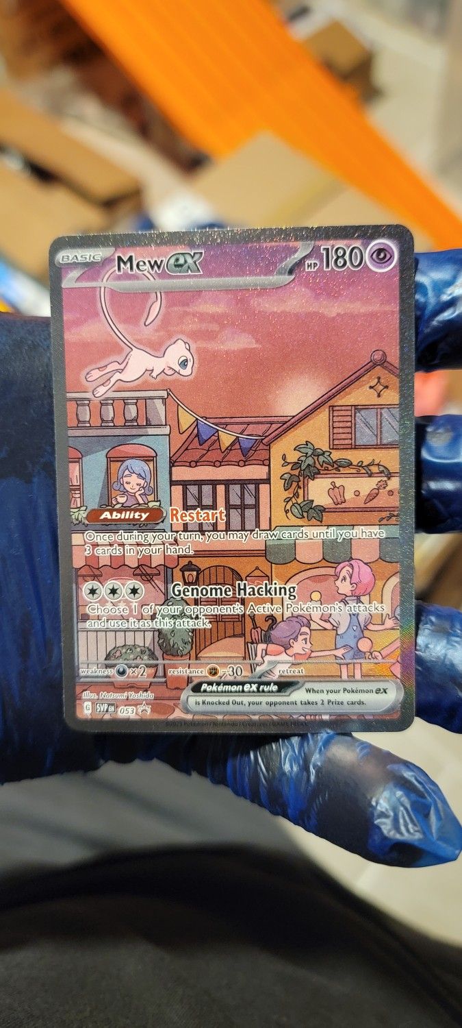 Mew ex Pokémon Card
Scarlet & Violet  Promo 053 151 Ultra-Premium Collection