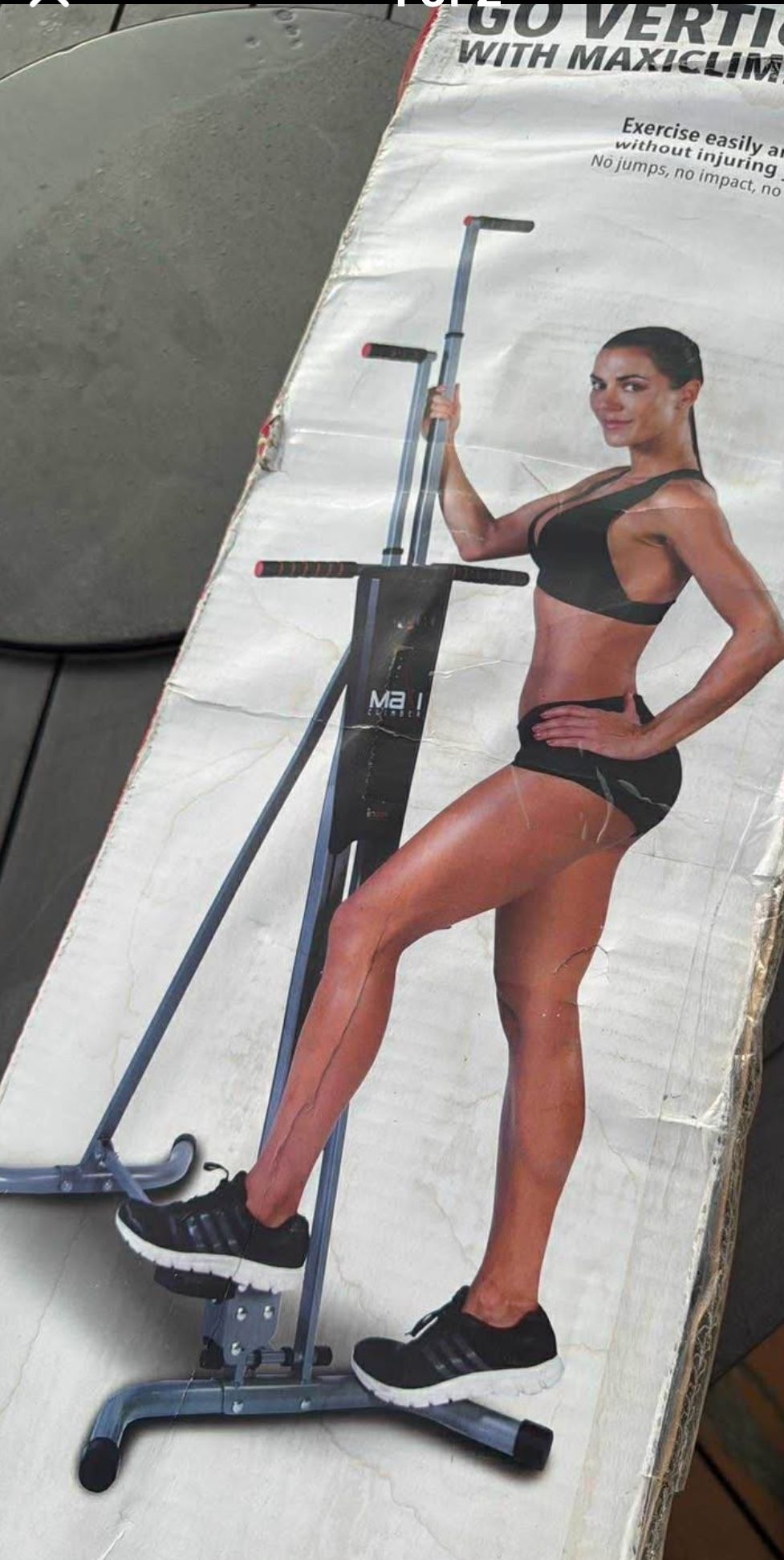 MaxiClimber Classic Vertical Resistance Climber & Exercise Cardio Workout System