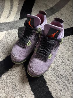 Jordan 4s Purple Canyon