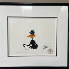 Original Signed Friz Freleng Warner Bros Hand Painted Cell