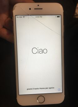 iPhone 6s I cloud lock