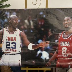 Kobe And MJ Poster 