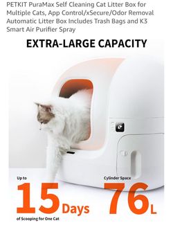 PETKIT PuraMax Self-Cleaning Cat Litter Box
