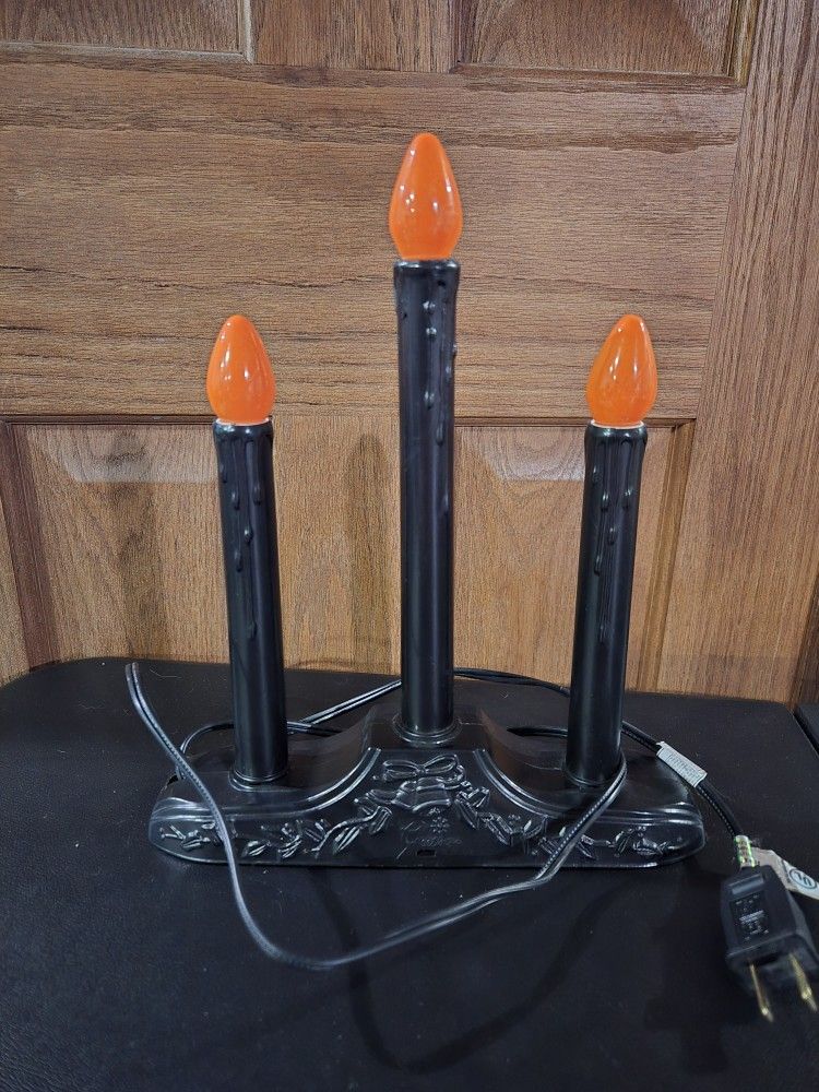 Three Candle Halloween Light