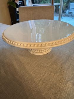 Home Ceramic Beaded Cake Stand