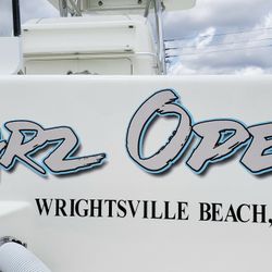 Boat Names, FL Numbers, Stripes, Graphics, Boat Wraps 