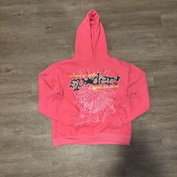 Pink Sp5der V2 Hoodie 
