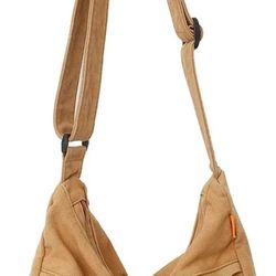 Unisex Canvas Messenger Bag Large Hobo Crossbody Bag