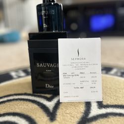 Dior Sauvage Elixir