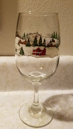 Set of 2 wine glasses