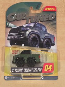 Car tuned Toyota Tacoma Diecast Toy