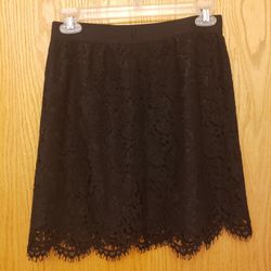 J. Crew Lace Skirt 