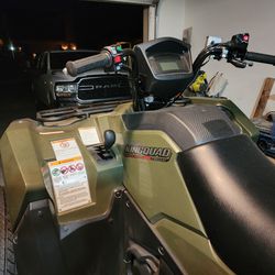 2022 Suzuki King quad/ 6.5 X14 Foot ATV Trailer