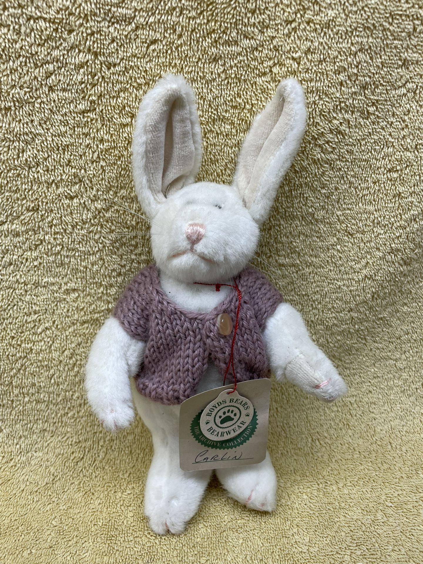 Boyd’s Plush Hare “Carlin Rabbit”