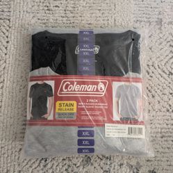 Coleman Men's XXL 2 Pack Tshirts