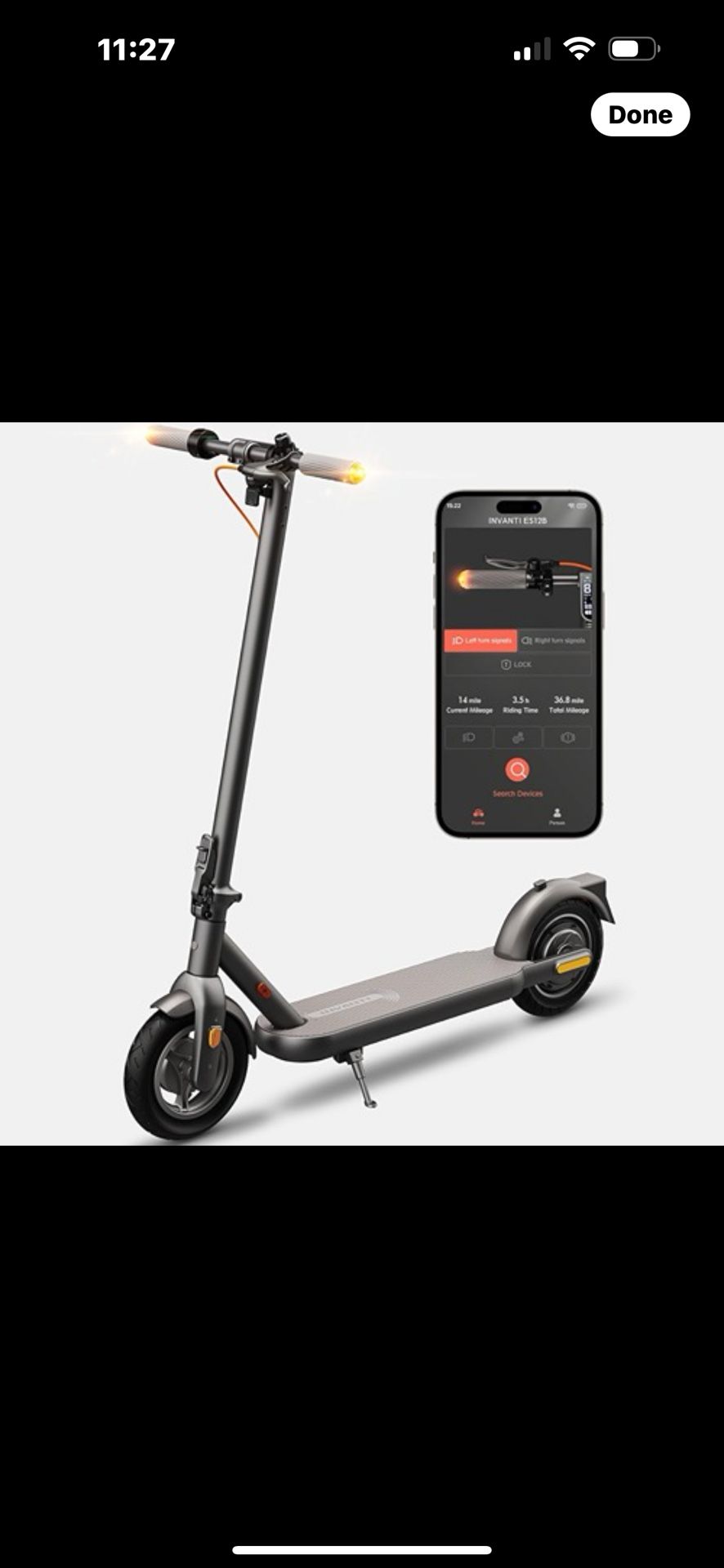 Invanti V22 Pro Electric Scooter