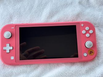 Switch Lite Pink Animal Crossing Edition