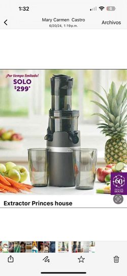 Extractor De Jugos Princess House