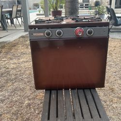 Vintage  3-Burner Stove+ Oven For Trailer