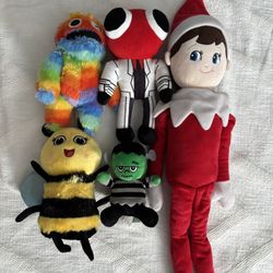 Assorted Plushies 