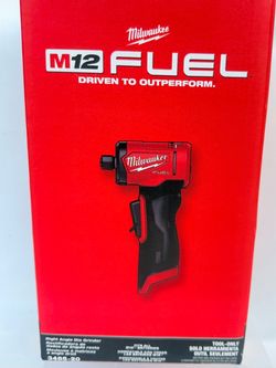 Milwaukee, M12 FUEL 12V Brushless Cordless 1/4 in. Right Angle Die Grinder (TOOL )