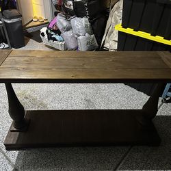 Wood Console Entryway Sofa Table