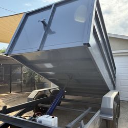 New 8x4x12 Hydraulic Utility Dump Trailer 2026