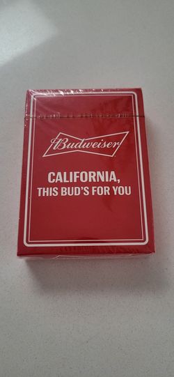 15 Decks Of Budweiser Playing Cards 