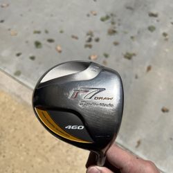 Taylormade R7 460 draw 10.5 Driver Golf Club With Head Cover