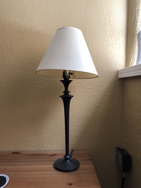 Pottery Barn Wrought Iron 3 Way Lamp For Sale In Dublin Ca Offerup