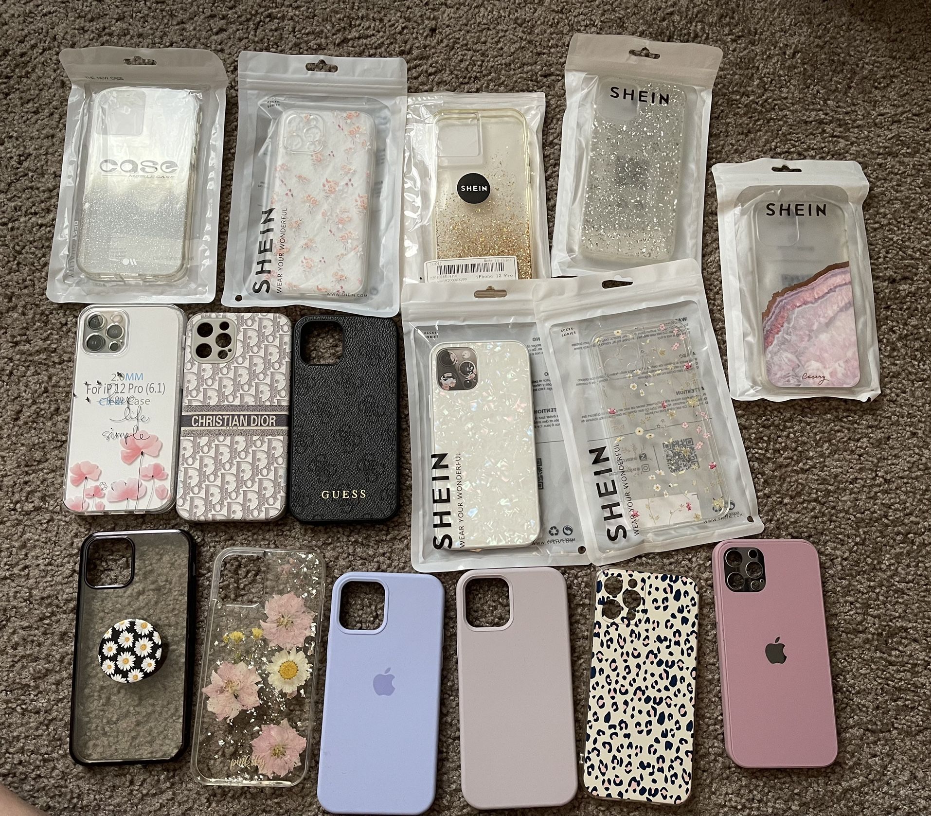 Iphone 12/12 Pro Cases... $15 For All