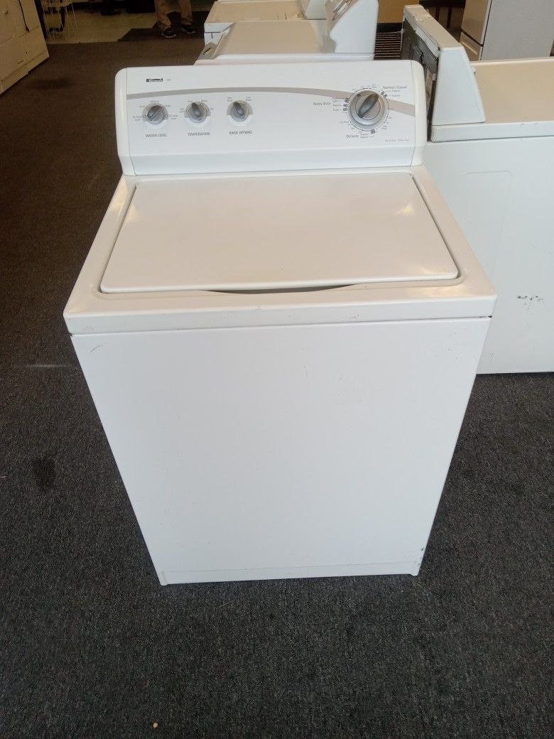Matching  washing machine and electric dryer set with warranty 