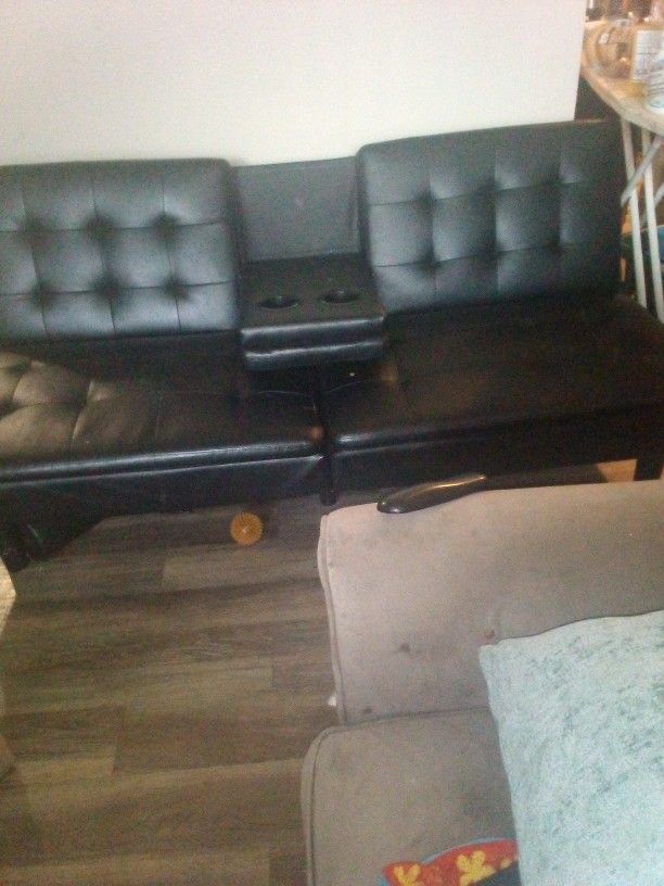 Futon Convertible Sofa/Bed. 