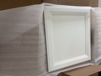 Pair of Brand New White Kitchen Cabinet / Cupboard Doors – $40 for both