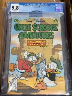 CGC Uncle Scrooge Adventures grade comics Disney Donald Duck