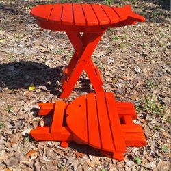 Two Folding Fish Tables 