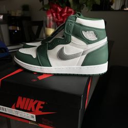 Jordan 1 10.5 Gorge green