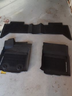All Weather Floor Liners For Toyota Tacoma 2019