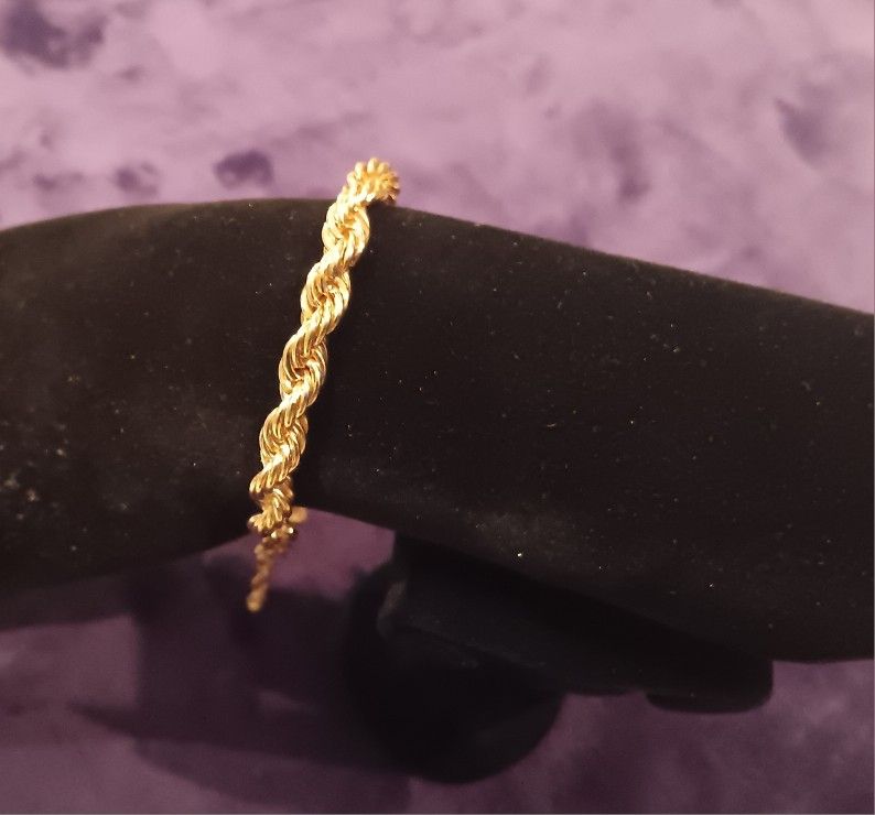 14k Gold Plated Bracelet