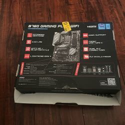 B760 GAMING PLUS WIFI New  Never Use 