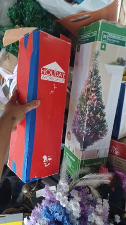 Small Christmas trees  $15 for both