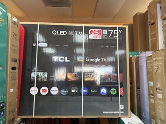 75” TCL 4K SMART TV 