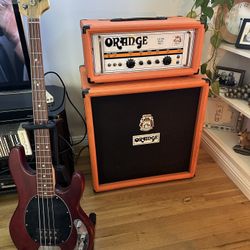 Bass Amp & Guitar