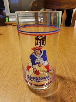 Pat the patriots NFL mobil glass