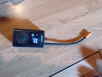 Rusted portable air pump