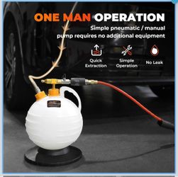 6L Manual and Pneumatic Oil Extractor Pump
