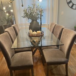 Glass Dining Table